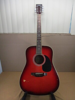 Vintage 1970/ 1980's Carlo Robelli Acoustic String Guitar CW4102