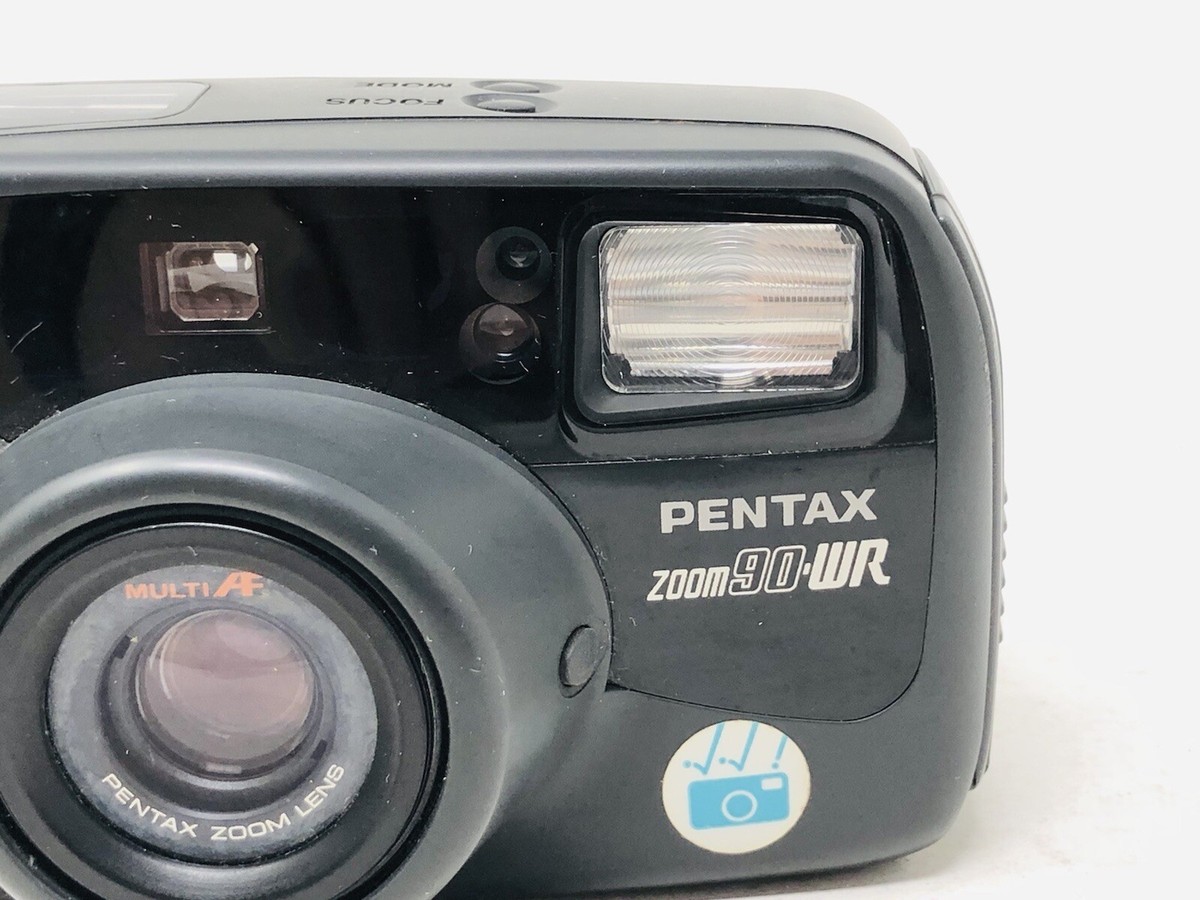 Presque comme neuf] Rare appareil photo argentique Pentax Zoom 90 WR