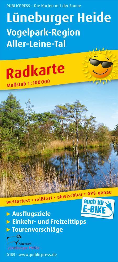 Thumbnail - Lüneburger Heide - Vogelpark-region, Aller-leine-tal 1:100 000 -