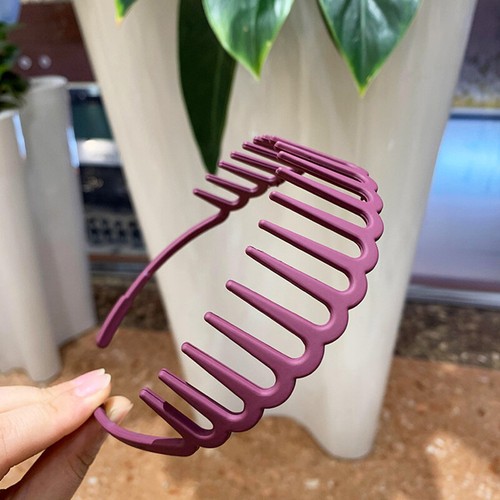 Toothed Headband Hair Band Alice Band Sports Sharks Tooth Zigzag Hair Accessory# - Foto 19 di 33