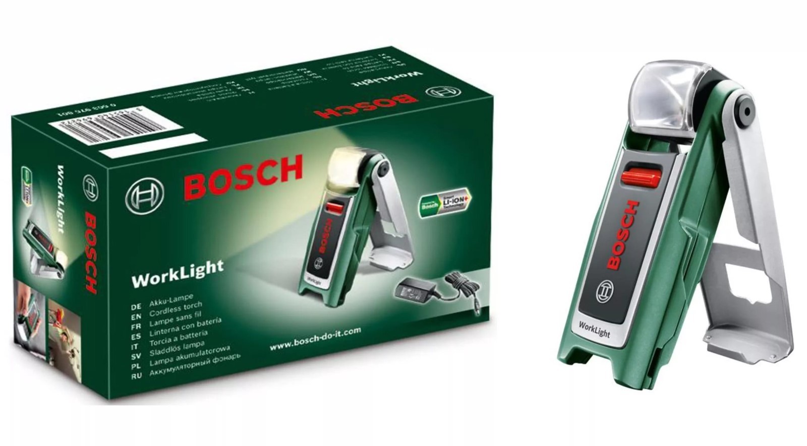 Bosch Led Worklight Akkulampe Cordless Torch 0603975801 Work Light