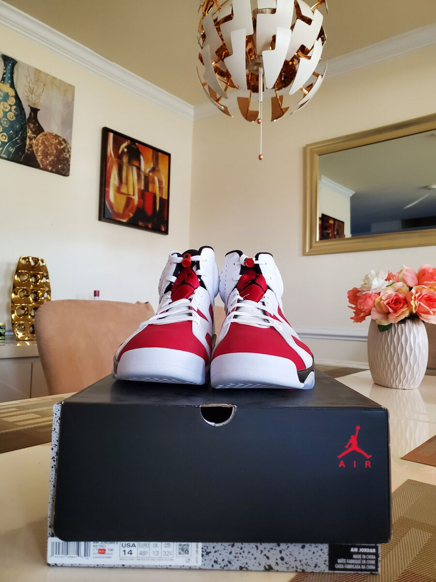Nike Air Jordan 6 Carmine BRED Infared CT8529-106 Sz 14 | eBay Nike Air Jordan 6 Carmine BRED Infared CT8529-106 Sz 14 | eBay