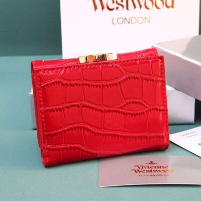 Vivienne Westwood Tri-fold Wallet Clasp Design Bi-fold High