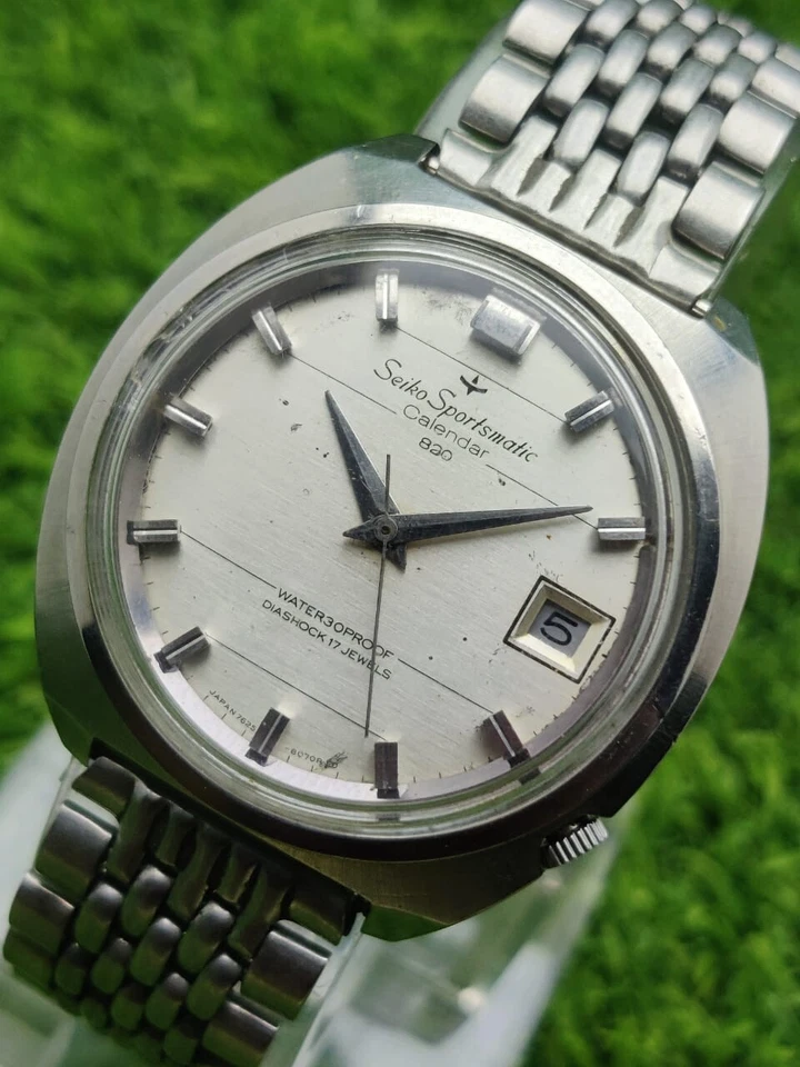 Reloj Hombre Seiko Sportsmatic Calandar 820 Automático 7625-8050 Foto 3 de 4