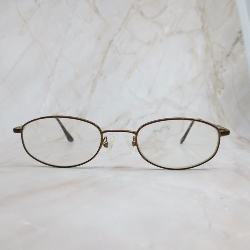 Brooks Brothers Brille Brillengestell BB 491 1135-S Herren Braun Oval Vollrand 49-19-135