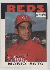 1986 O-Pee-Chee Mario Soto #28 0c4