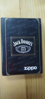 Jack Daniels Zippo Lighter In Box And Cardboard Sleeve