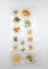 Pokemon vintage bubble sticker sheet Vulpix Ninetales Venusaur Gengar 5"