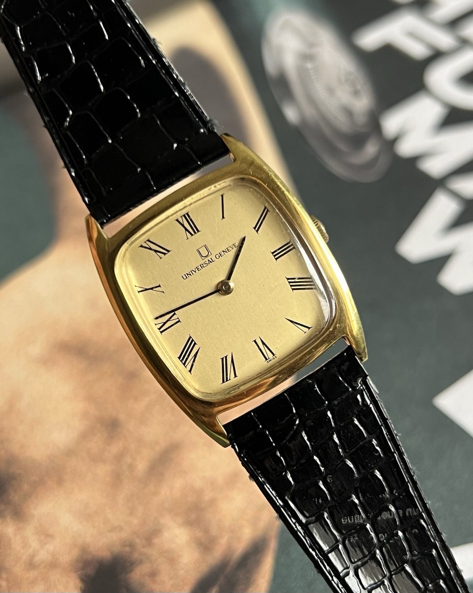 Vintage Universal Geneve Cal-42 Manual Winding Men's Watch Gold