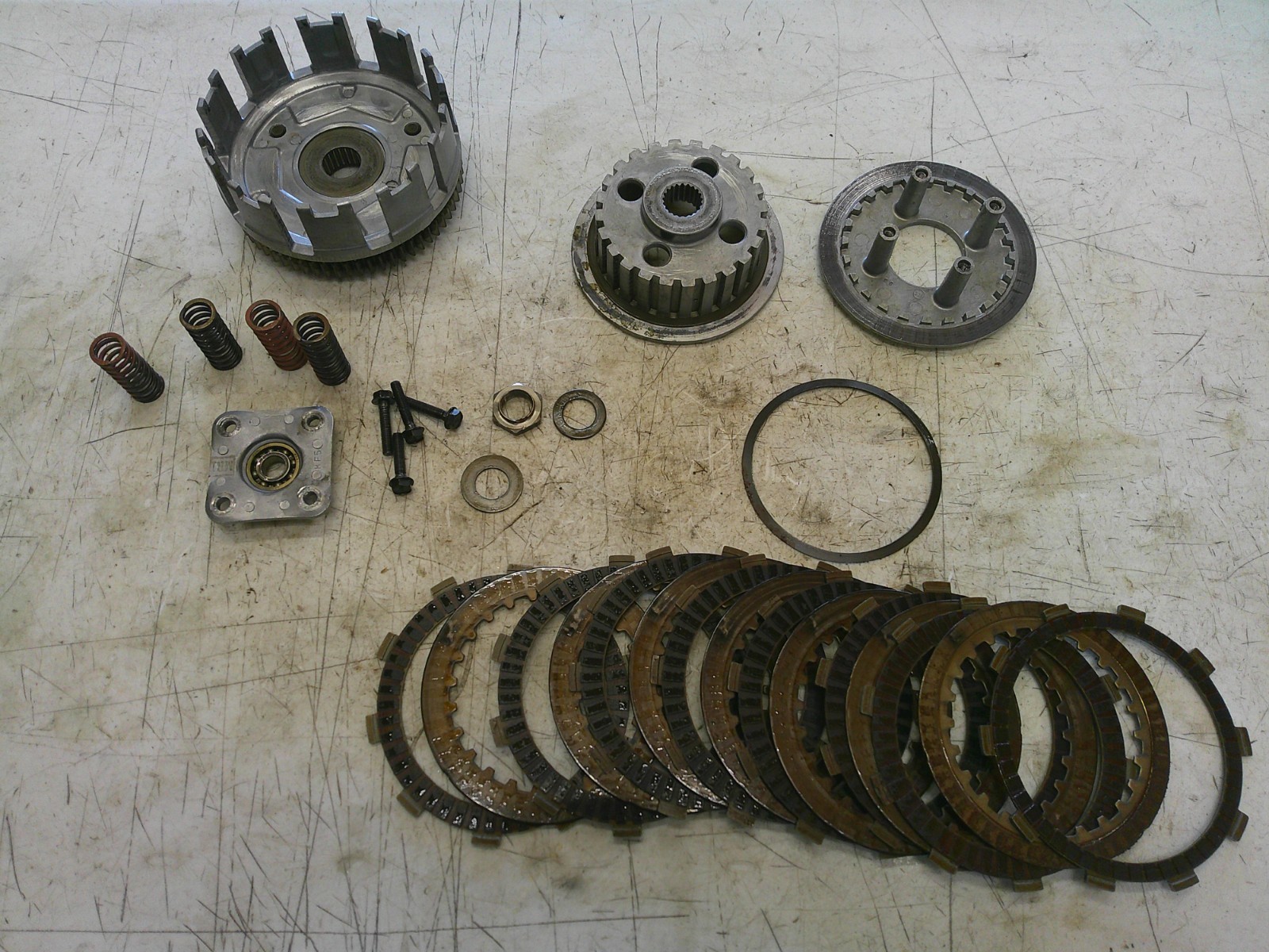 1998-2003 Honda shadow 750 VT750 complete clutch assembly