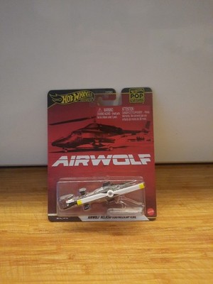 HOT WHEELS ''AIRWOLF HELICOPTER'' MOVIE HXD63 PREMIUM POP CULTURE OVP 
