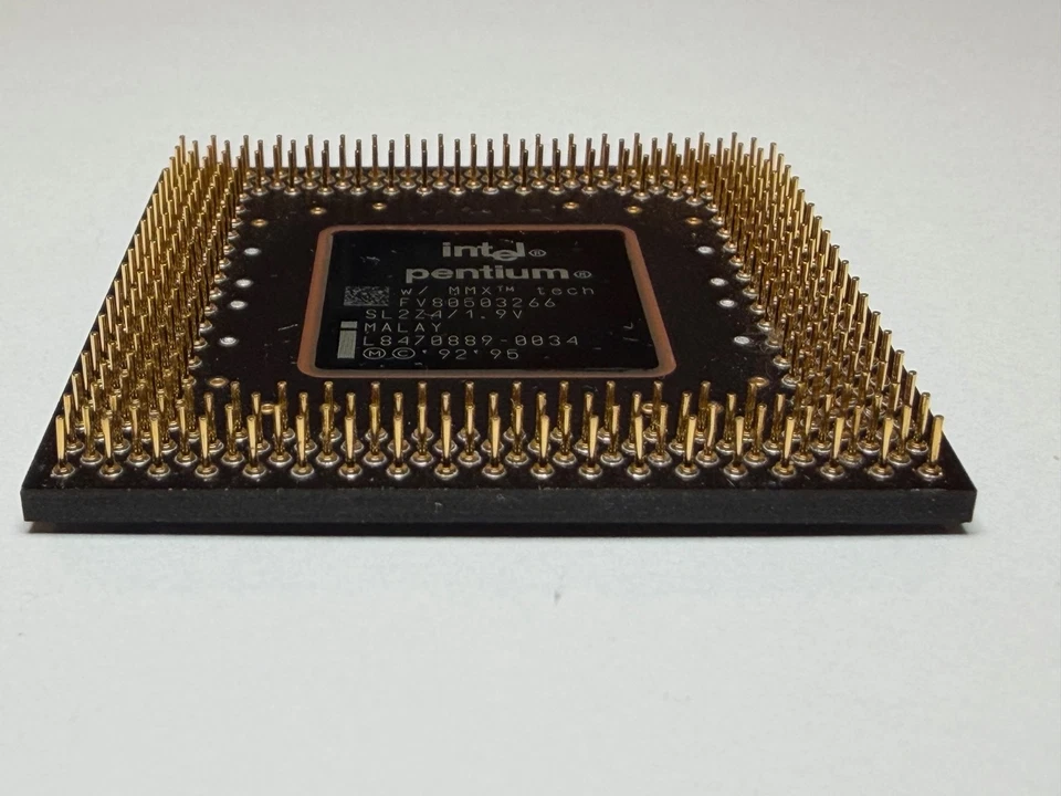 Intel Pentium MMX 266MHz “Tillamook” Embedded CPU – Rare – Untested - Image 4 of 4