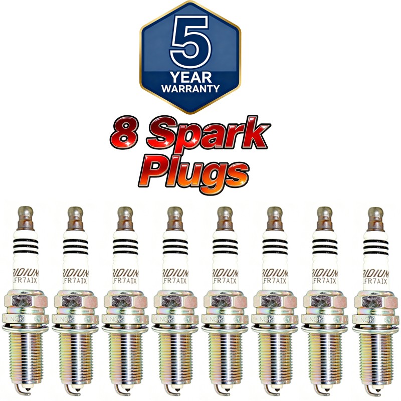 Set of 8 Authentic Iridium IX Spark Plugs LFR7AIX NGK 2309 Upgrade Hellcat