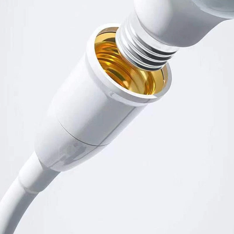 Lámpara E27 Luz Ajustable Flexible Curva Móvil Prueba Luz LED Enchufe de Luz