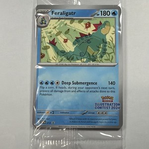 未開封ＰＲＯＭＯ ILLUSTRATION CONTEST 2022 2024 POKEMON CARD GAME ILLUSTRATION CONTEST 2024 PROMO CARD [sv9a