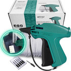 Price Tagging Gun with 5000Pcs 2" Long Hang Tag Fasteners Barbs & 6 Needles, Re