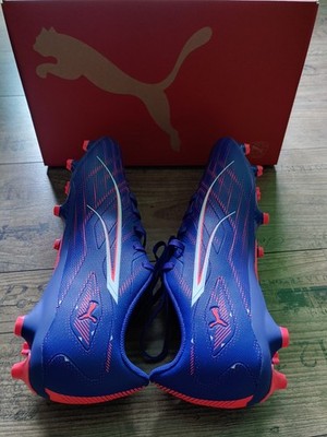 Puma Ultra 5 Play FG/AG lapis lazuli/white/sunset glow Gr.46 NEU