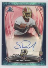 2014 Bowman Chrome Rookie Bubbles Refractor 43/99 Silas Redd #RCRA-SR Auto 2qw