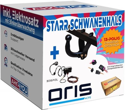 ORIS AHK für Opel Crossland X ab 17 starr + 13-pol WESTFALIA ES SPEZ