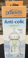 Dr. Brown's Natural Flow Anti-Colic Options Wide-Neck Baby Bottle 0m - 5oz