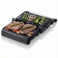 Daewoo Large 1500W 180° Health Grill Sandwich Toaster Panini Press Toastie Maker