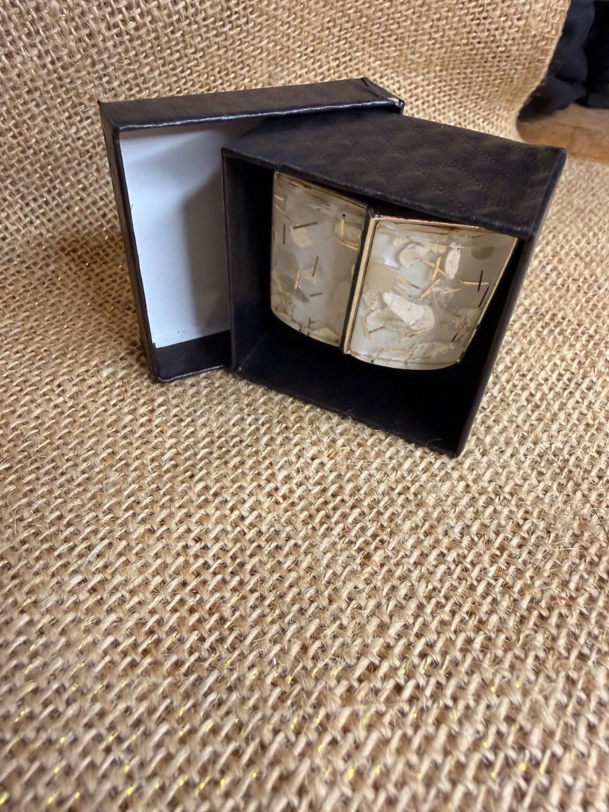 Vintage Silver-Tone Rectangular Clip-On Earrings … - image 4