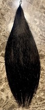 Gorgeous Black Double Full Tail Extension - Natural Horse Hair With Storage Bag