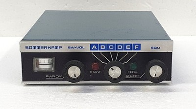 Sommerkamp SW-VOL SQU CB-Funkgerät Vintage A F Kanäle Klassiker Ungetestet