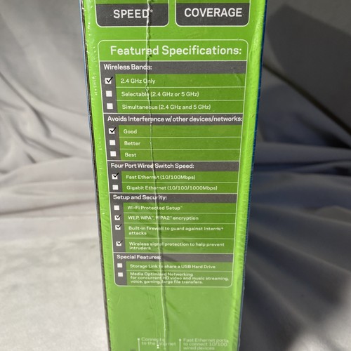 Linksys WRT54GL 54 Mbps Wireless-G WiFi Broadband Router SEALED - Picture 6 of 9