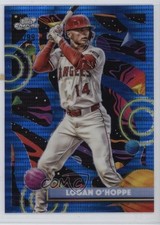2025 Topps Cosmic Chrome Blue Moon Refractor /99 Logan O'Hoppe #161 tw0