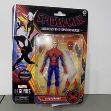 Marvel Legends Peter Parker Spider-Man  Into The Spider-Verse 6    Figure Across