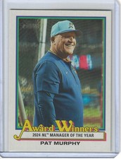2025 Topps Heritage High Number Pat Murphy #AW-8 2024 Award Winners 2025 Topps Heritage High Number Pat Murphy #AW-8 2024 Award Winners