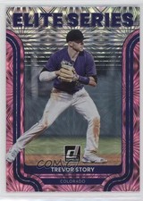 2022 Panini Donruss Elite Series Pink Fireworks Trevor Story #ES-8 rs2