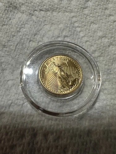 1/10 oz American Gold Eagle Coin $5 - 2023