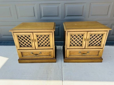 M♦年始Sale東名 US製　DREXEL　ヴィンテージ　ナイトテーブル　A Drexel Furniture In Antique Nightstands (1950-Now) for sale | eBay