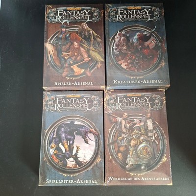 Warhammer Fantasy - Spielleiter Arsenal, Spieler, Kreaturen, Werkzeuge - NEU OVP
