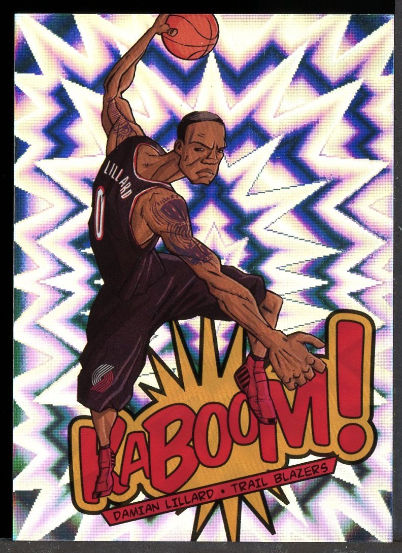 2013-14 Panini Innovation KABOOM! #19 Damian Lillard Trail Blazers SSP Case Hit