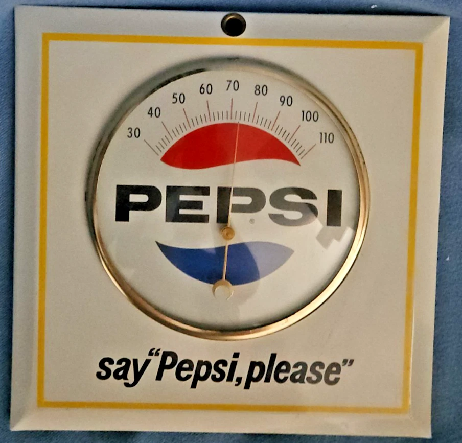 Vintage Pepsi Thermometer for sale | eBay