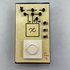 Leybold-Heraeus Bauplatte 4.18 &ndash; Elektronik Lehrmittel Modul &ndash; mit Schaltplan