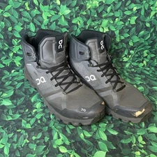 ON Mens 12 Cloudrock Waterproof Eclipse Rock Hiking Trail Shoes 23.99246 Read