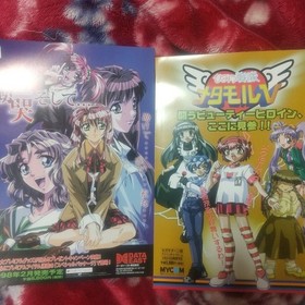 Saturn 10 pcs Game Flyers Set for Sega Saturn Collectibles Good Condition VV4