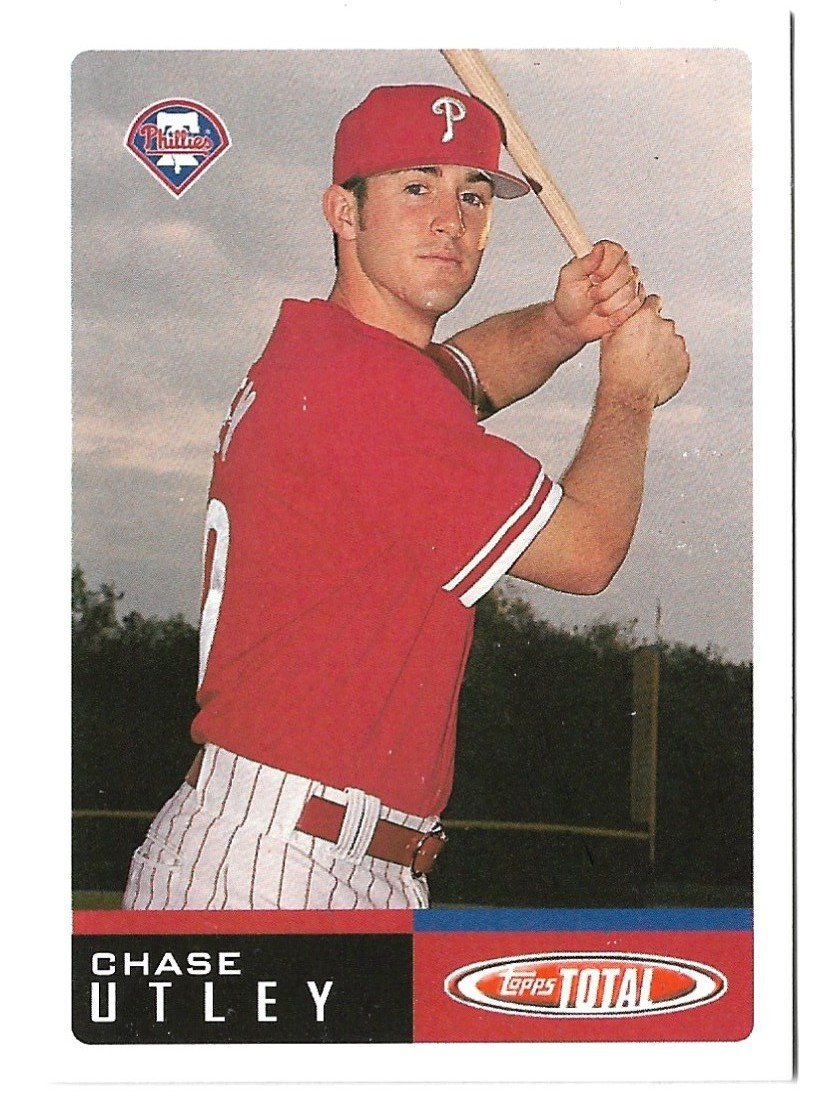 2002 Topps Total - Chase Utley #486 (RC) - Phillies