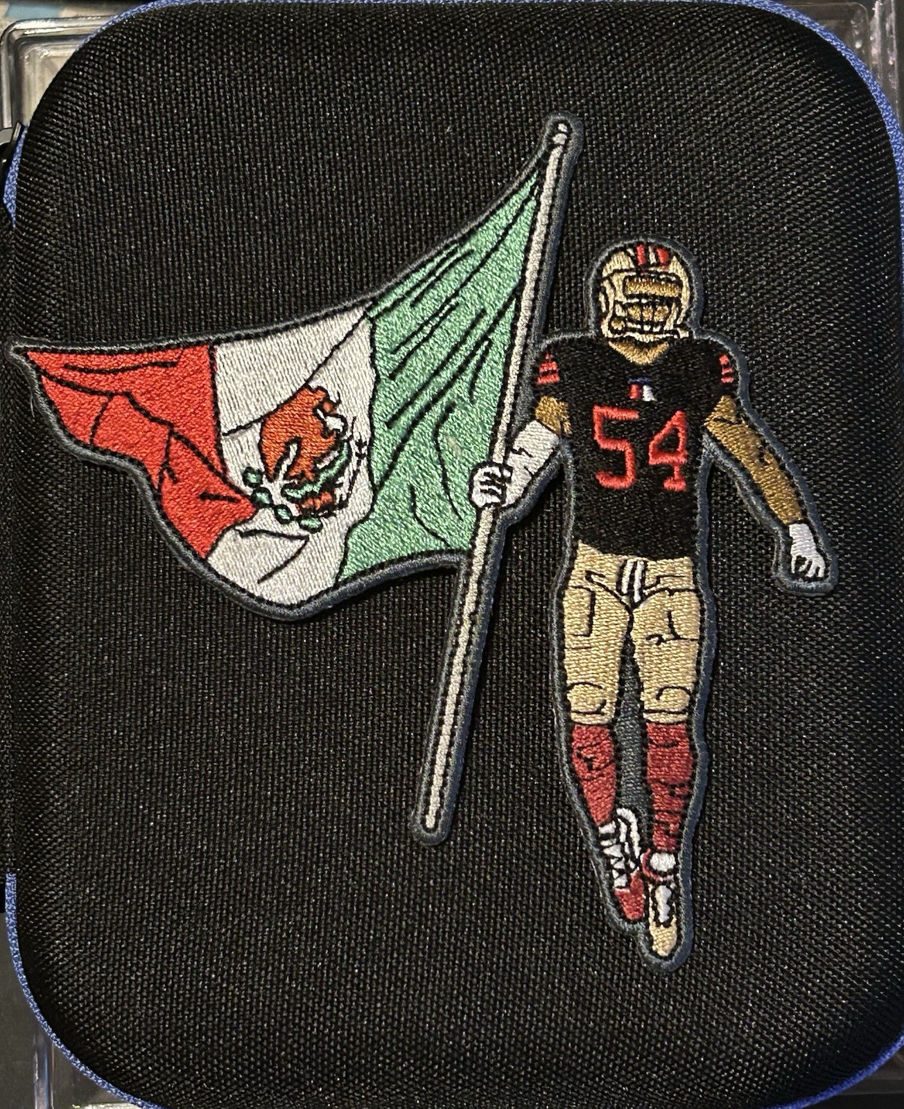 Fred Warner #54 Mexico Embroidered Patch | Limited Drop 49ers