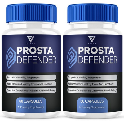 #ad 2 Pack Prosta Defender Premium Prostate Support Supplement 120 Capsules $29.95