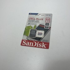 SanDisk Ultra Plus MicroSDXC UHS-I Card With Adapter 64GB 