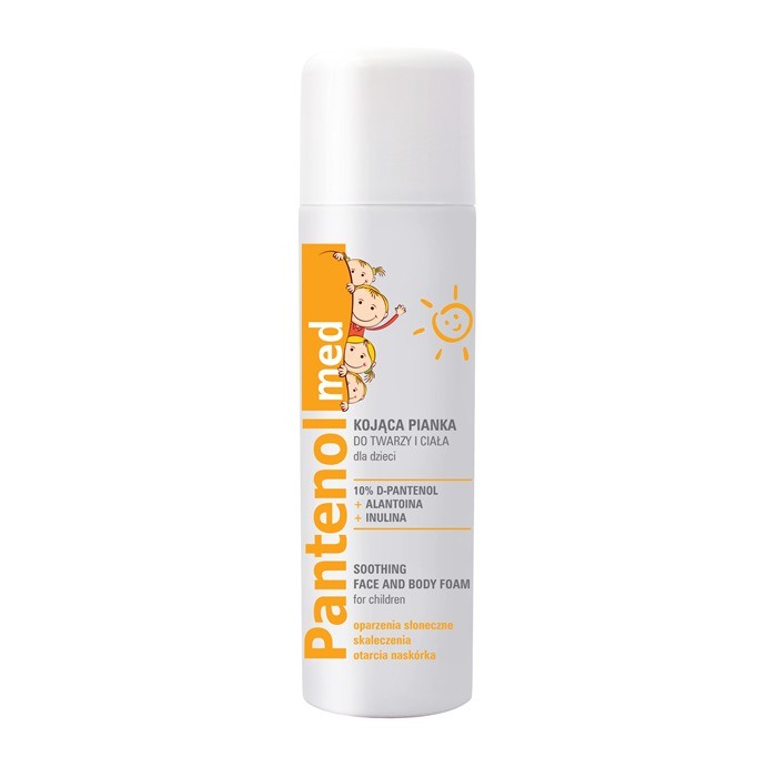 Panthenol Med soothing face and body foam for children, 150 ml