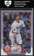 2023 Topps Chrome Miguel Vargas 161 RC Logofractor | Chicago White Sox
