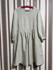 GUDRUN SJODEN 100% Linen Women's Dress Sz S