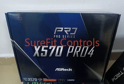 ASRock AMD X570 Motherboard ATX X570 PRO4 Socket AM4 DDR4 SATA3 HDMI DP M.2 NEW