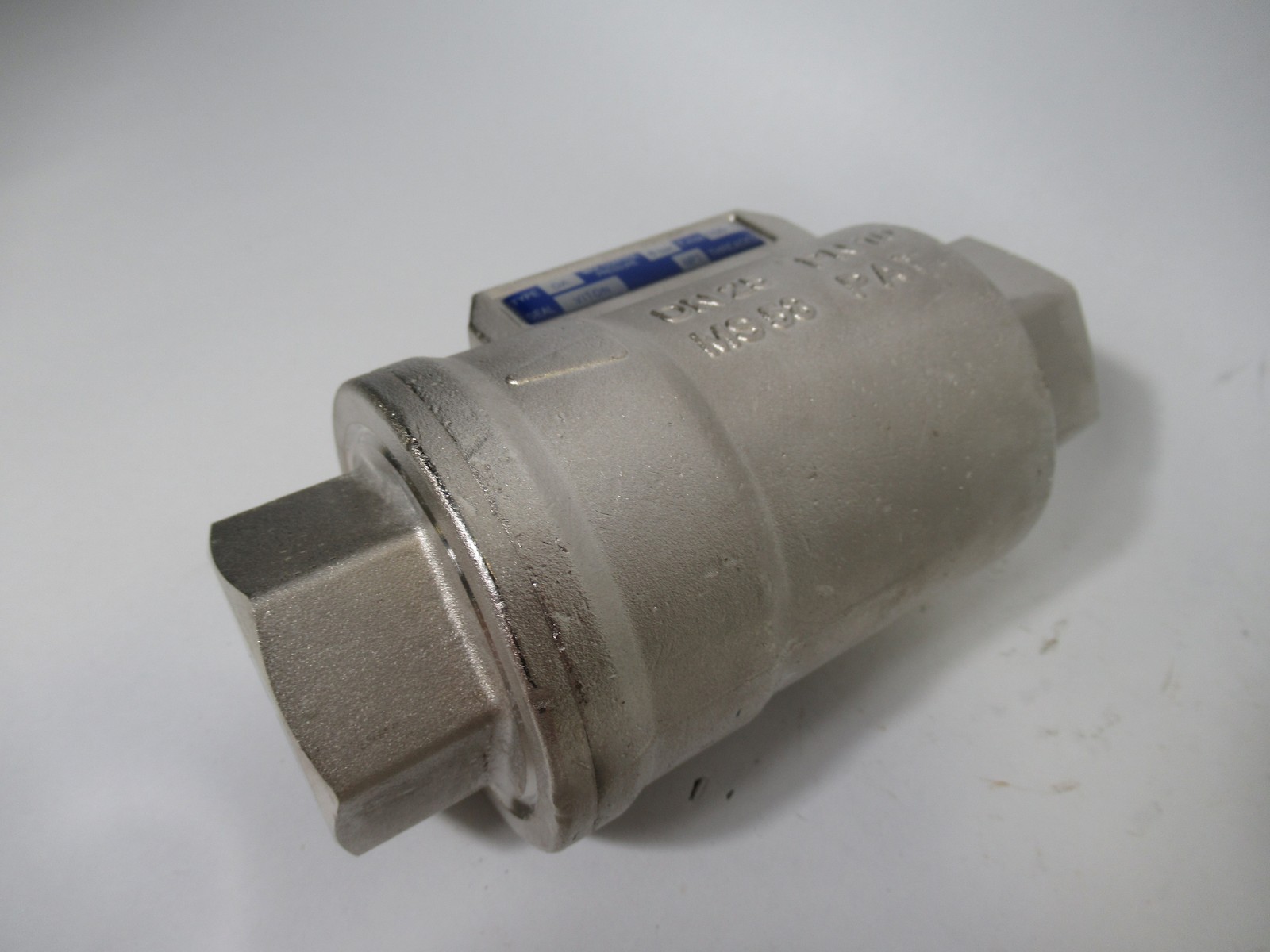 Omal Type DA 1" NPT Pneumatic In/Out Valve 8 bar 150DEG C NOP